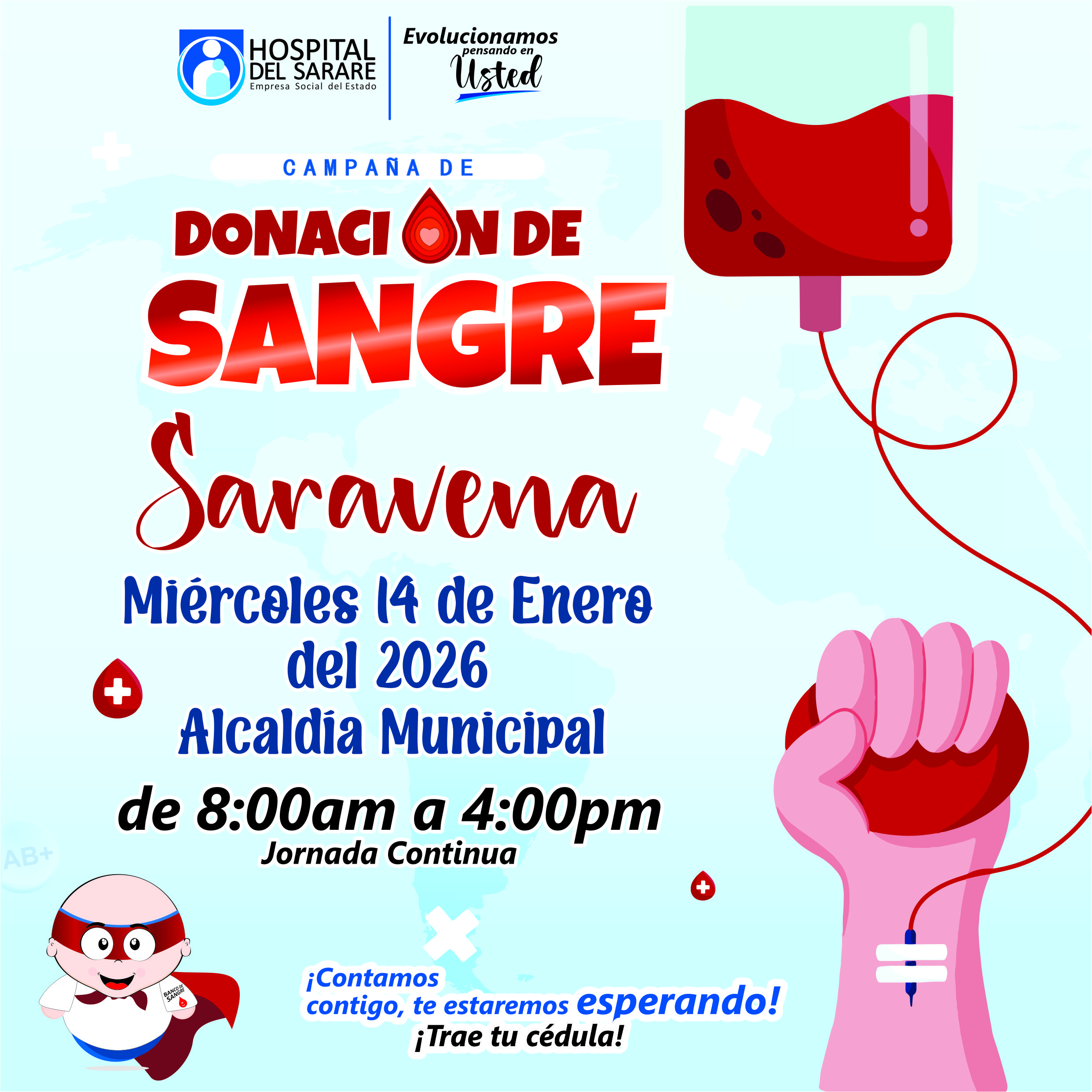 Donación de Sangre 14 Enero